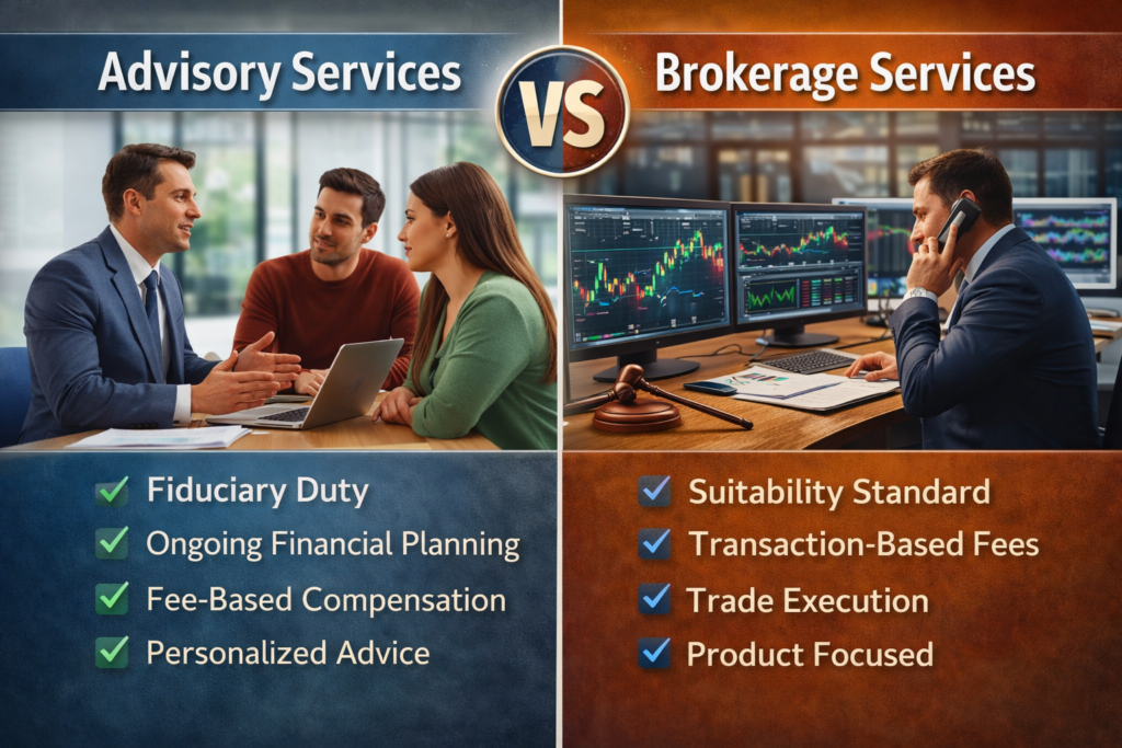 Advisory vs Brokerage Services: Which One Aligns With Your Goals