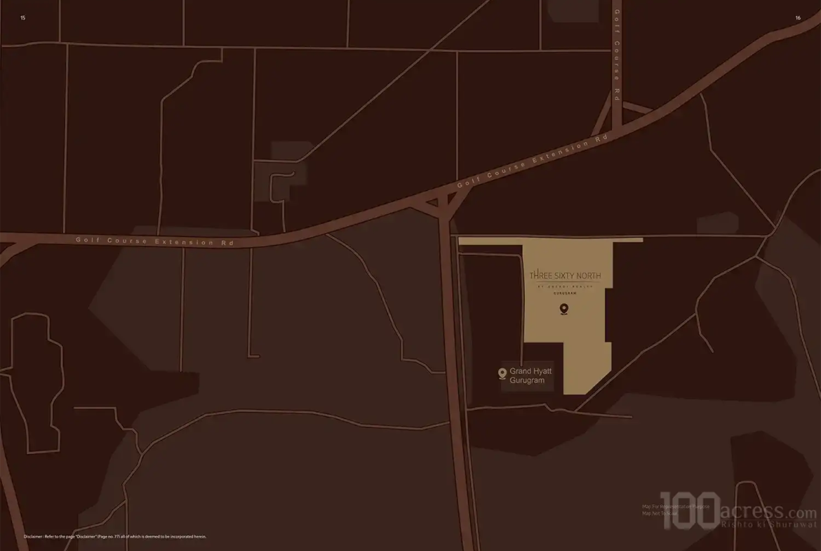 oberoi 360 north map
