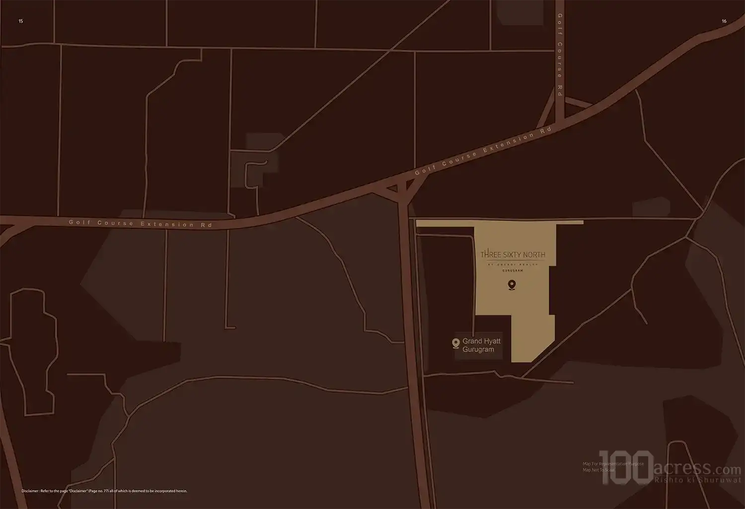 oberoi 360 north map